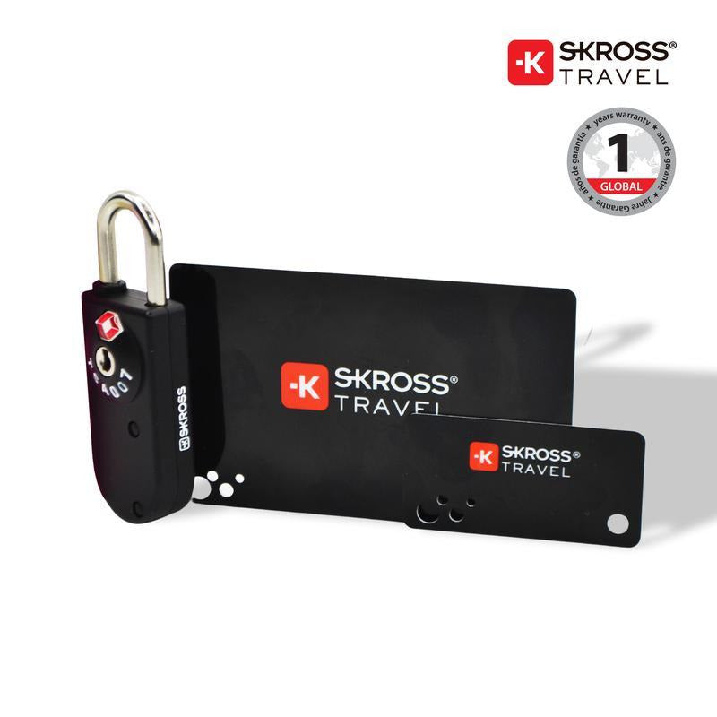 TSA Lock Gift Set with 2 Card Keys SKROSS Travel KREWKART