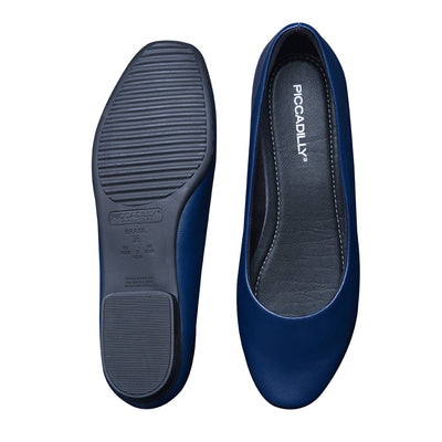 Crew-Shoes-Navy Blue-Flats , CREW SHOES, FLY DUBAI CABIN CREW SHOES