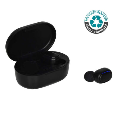 Wireless Earbuds -ALAVUS - RCS standard recycled plastic TWS-Black
