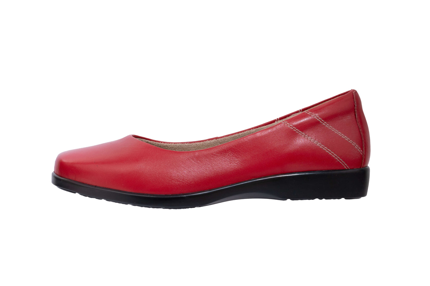 Ecoflex ® Crew  Shoes. Lipstick RED CABIN-Flat Heels - 14209-01
