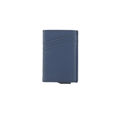 PU Card Holder with Santhome Tag pocket - TROMSI - Santhome - Navy Blue