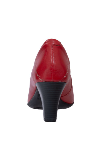 Ecoflex ® Crew Shoes. Lipstick RED COURT HIGH HEEL- 1657-01