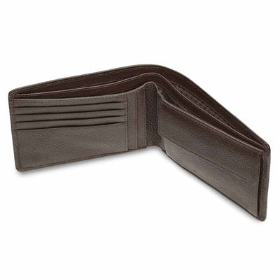 Genuine Leather Wallet - Moleskine Classic Match - Brown