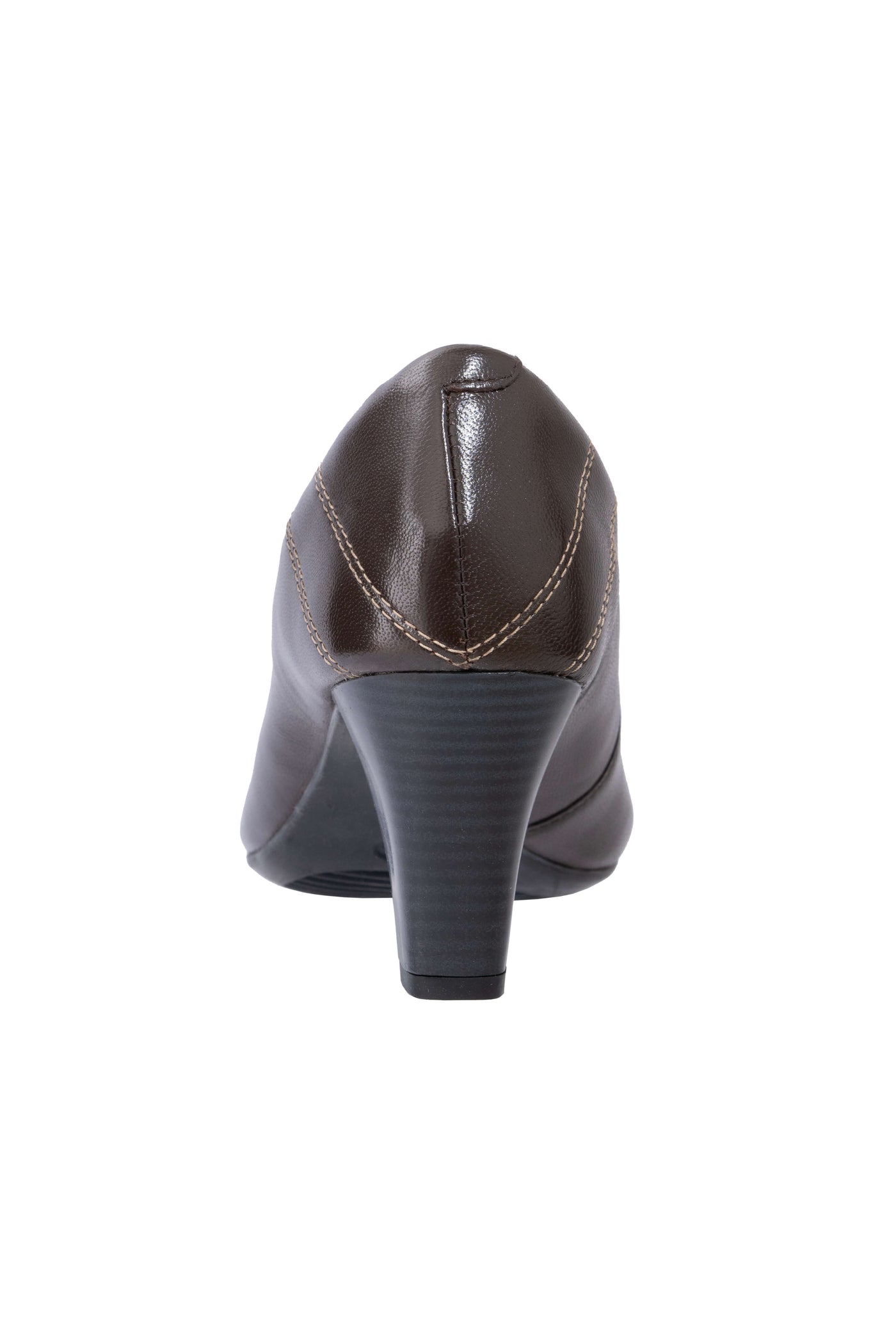 Ecoflex ® Crew Shoes Conker Brown -HIGH HEEL