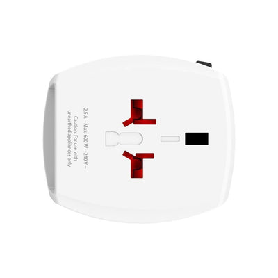 World Travel Adapter MUV USB 2A-SKROSS