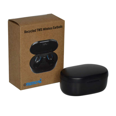 Wireless Earbuds -ALAVUS - RCS standard recycled plastic TWS-Black