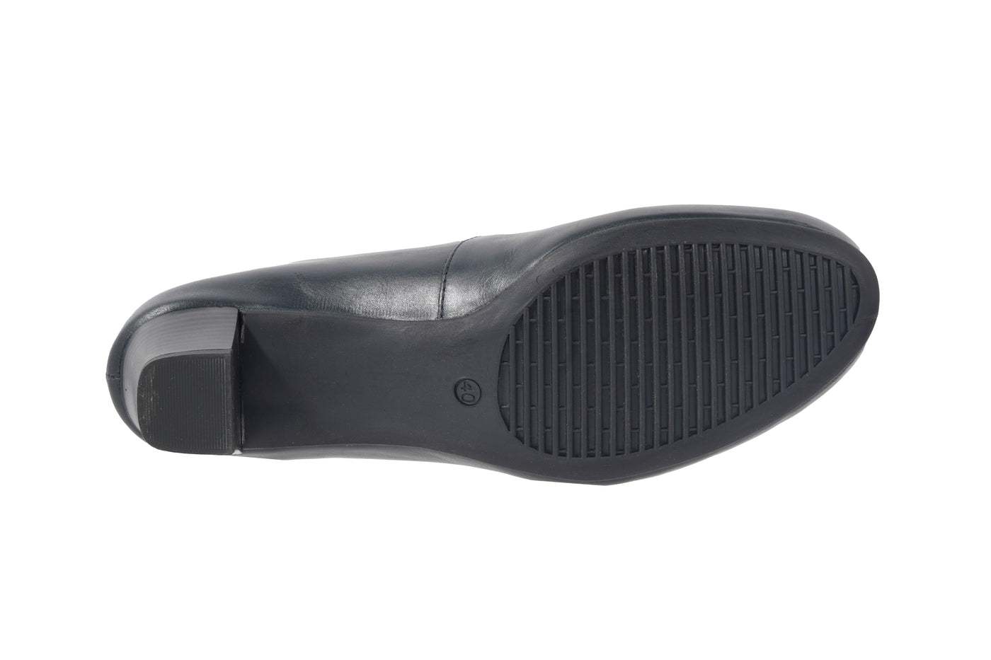 Ecoflex ® Crew Shoes. MIDNIGHT BLU COURT MID HEEL- 14406-01