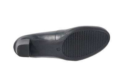 Ecoflex ® Crew Shoes. MIDNIGHT BLU COURT MID HEEL- 14406-01