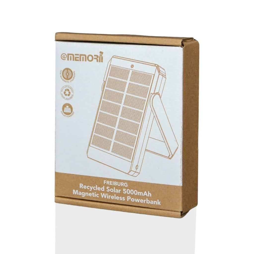 Recycled Solar Magnetic Powerbank-FREIBURG - @memorii RCS