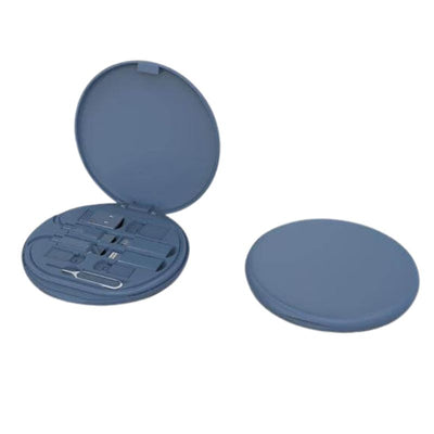 Wireless Charger Multicable Set Recycled 15W Magnetic -Recycled 15W Magnetic OSLO Mag - @memorii  -Blue