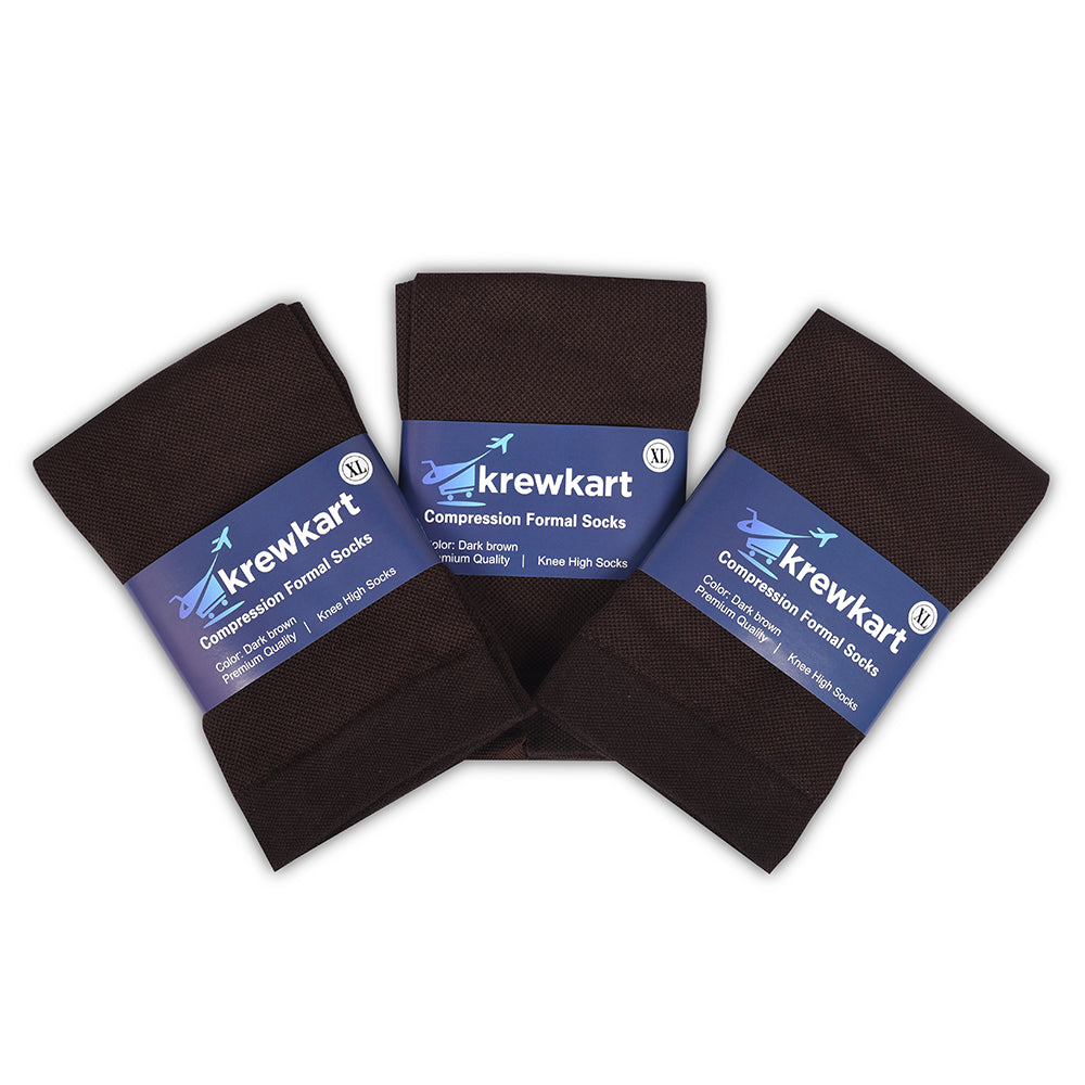 Compression Socks 20-30mmHg Made in Taiwan ( pack of 3 pairs )