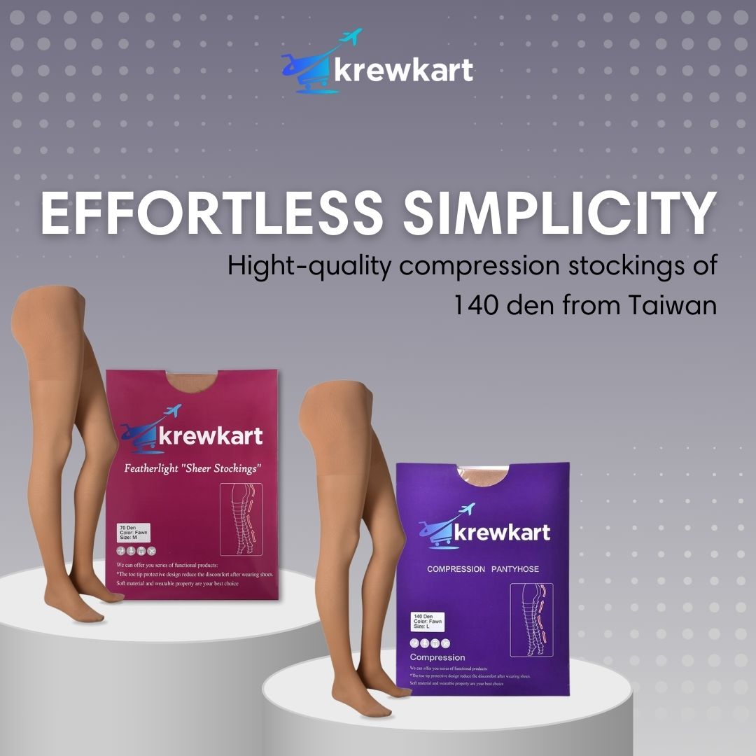 Krewkart's Fawn Compression Socks: Pack of Pairs – KREWKART