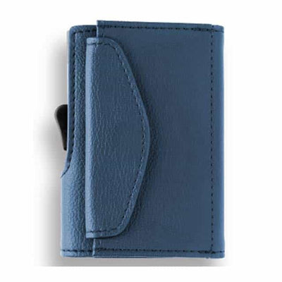 RFID Card Holder & Wallet  OTACI - c-secure PU  - Navy Blue