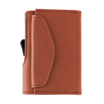 RFID Card Holder & Wallet  OTACI - c-secure PU - Brown