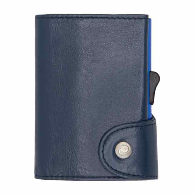 RFID Wallet Classic Italian Leather MARALIK - c-secure  - Cobalto