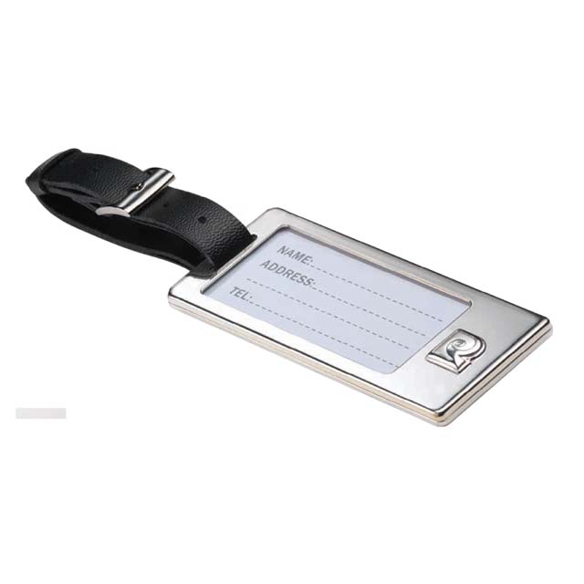 Silver-plated Luggage Tag - BOULONGE - PIERRE CARDIN