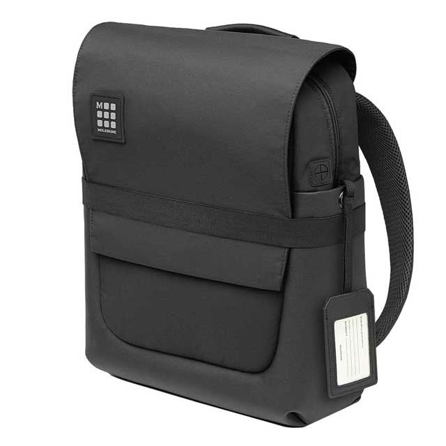 Backpacks for Women & Men | ID Moleskine Black by Krewkart