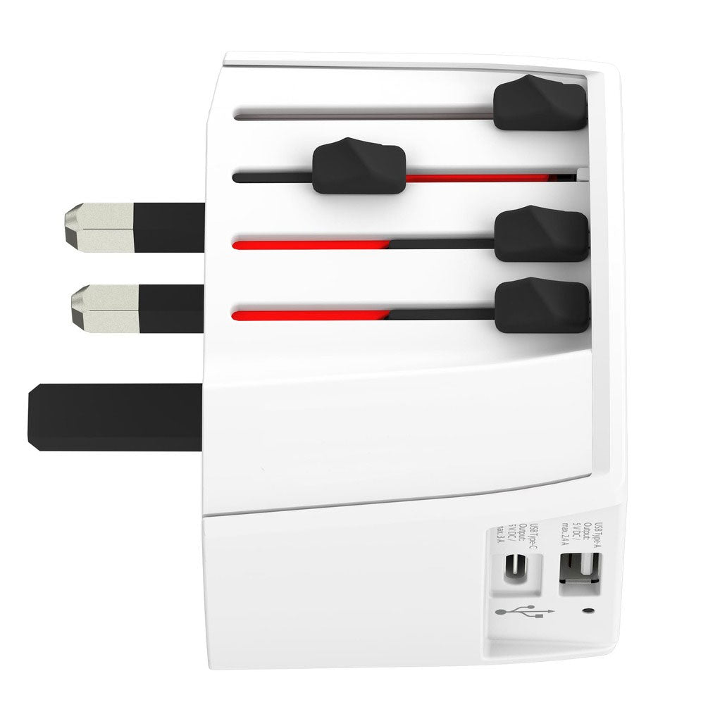 Adapter MUV USB (AC) - USB & Type C ports SKROSS World Travel