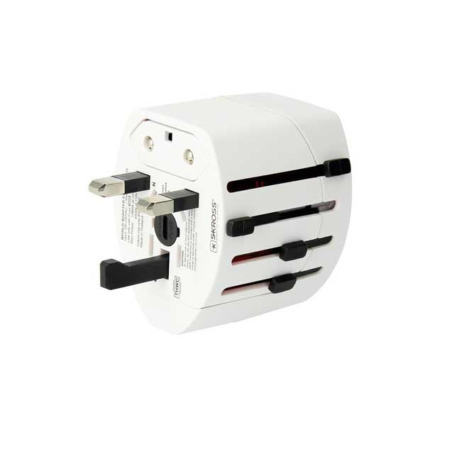 World Travel Adapter with Dual USB | Krewkart