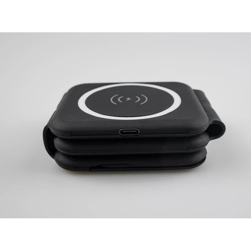 Wireless Charger with Multi Cable Set - Black BOLERO - @memorii 2 in 1