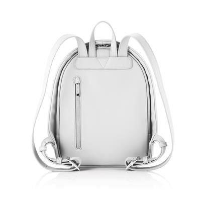 Anti-Theft Backpack - BOBBY ELLE - Light Grey