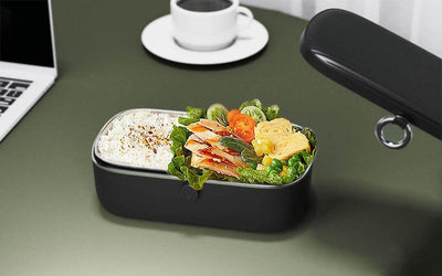 Electric lunch box black, cabin crew