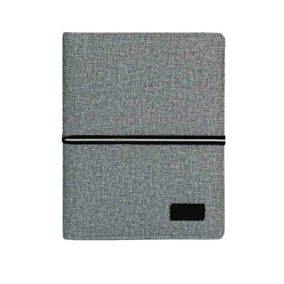 Powerbank  AIGIO - Giftology A5 Notebook Organiser With 10000mAh - Grey