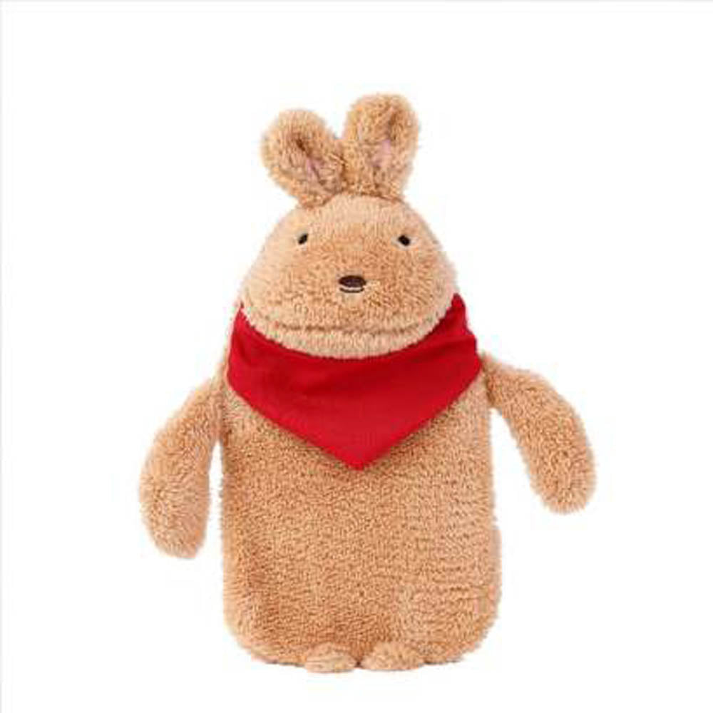 Plush Toy RABBIT Hot Water Bottle Bag - Beige