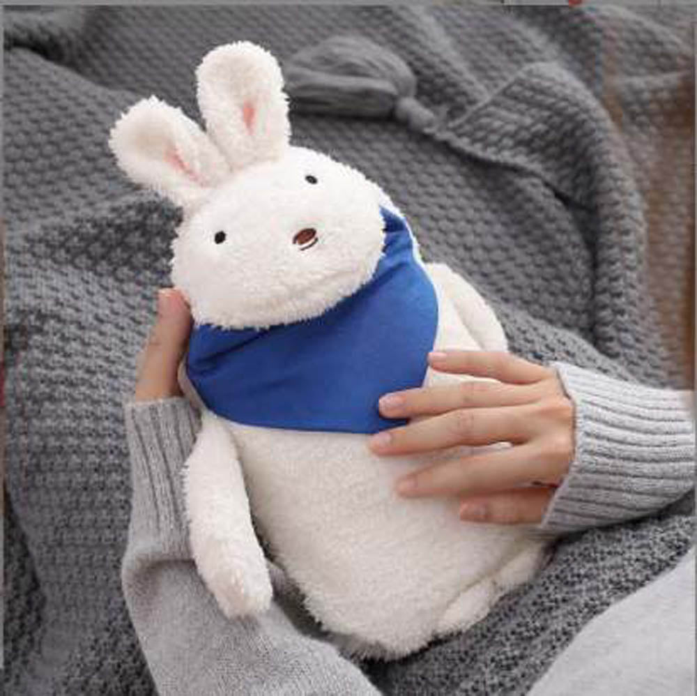 Plush Toy RABBIT Hot Water Bottle Bag - Beige