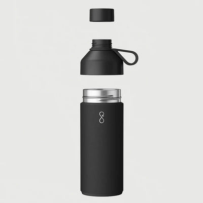 Ocean bottle black,water bottles in the ocean,save the ocean water bottle