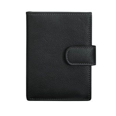 Passport Cover with Credit / ID card case SANTHOME Genuine Leather  - No Box