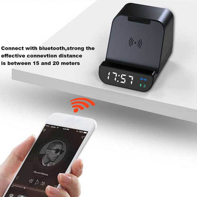 Wireless Powerbank, Speaker & Alarm Clock  SOMOTO - @memorii