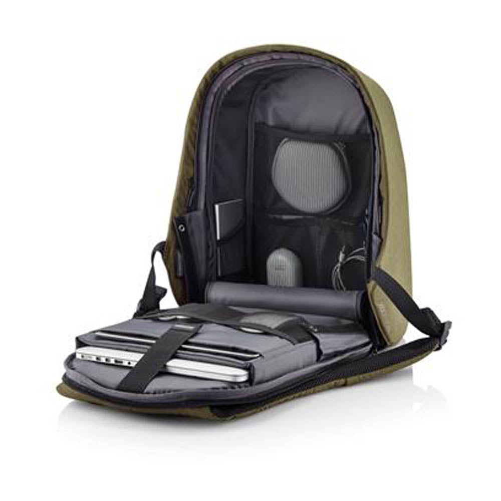 XDDESIGN BOBBY HERO Anti-theft Backpack in rPET material (Green)