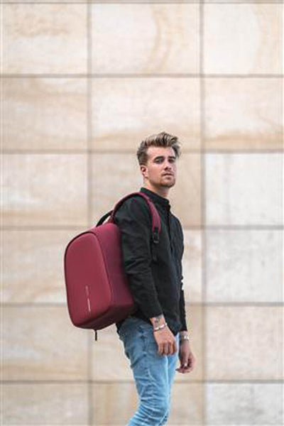 XDDESIGN BOBBY HERO Anti-theft Backpack in rPET material (Red)