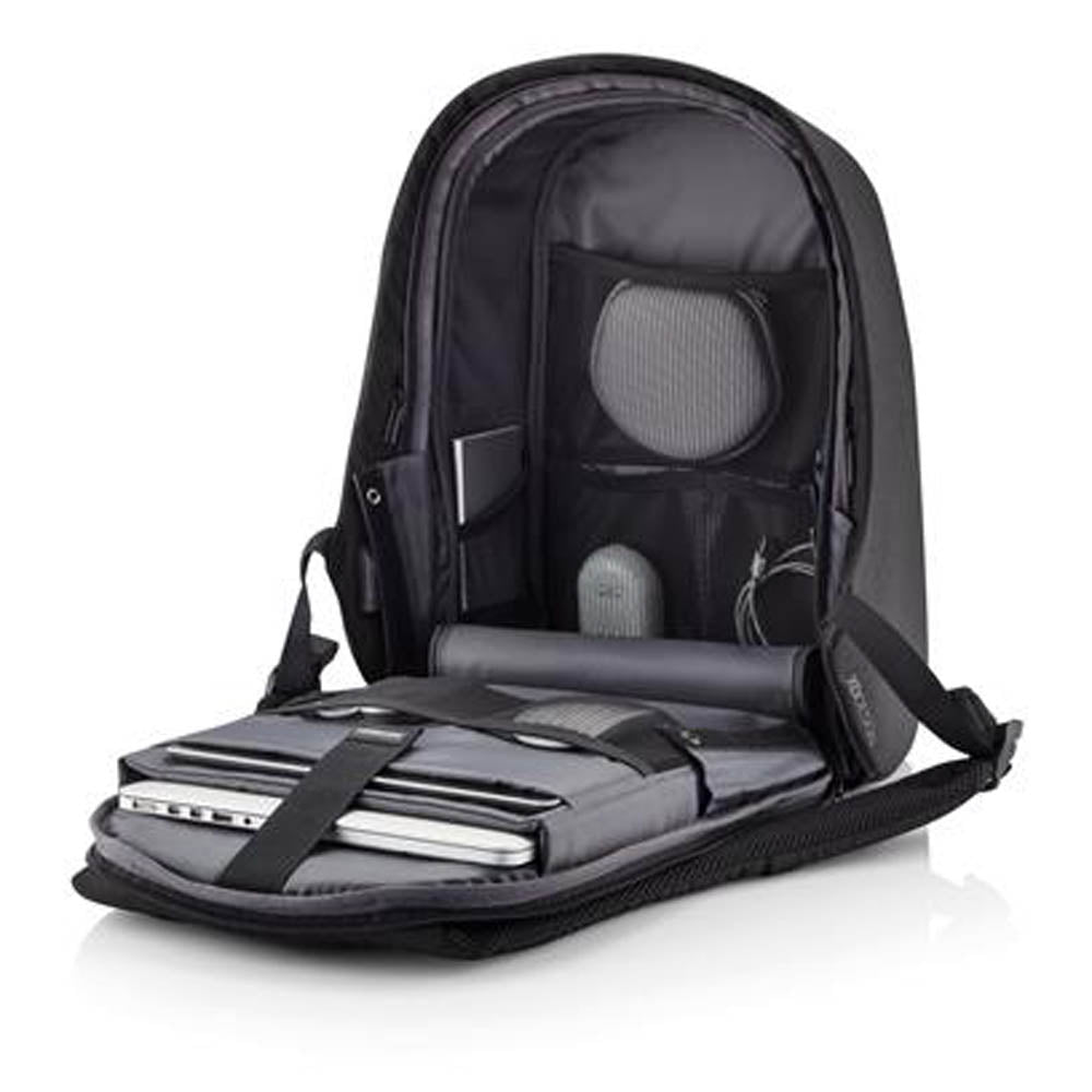 XDDESIGN BOBBY HERO Anti-theft Backpack in rPET material (Black)